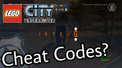 codes for lego city undercover